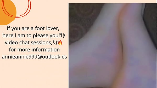 rubbing my pretty soft feet Anii