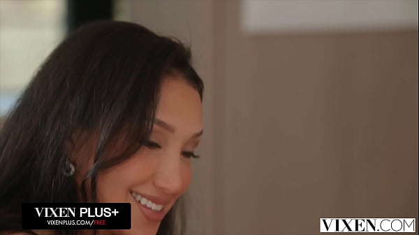 VIXEN Insatiable Besties Valentina Nappi And Vicki Chase Take Turns Using Stud's Cock