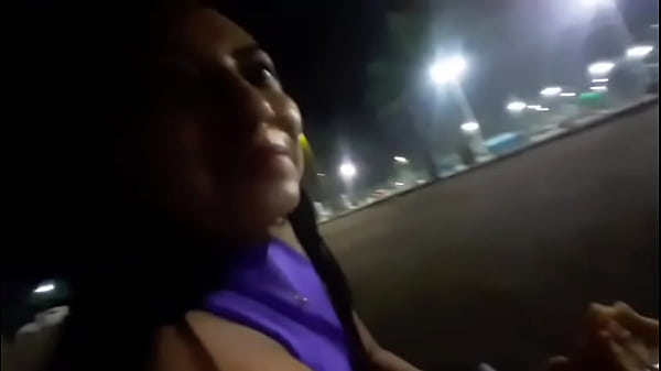 A cute, skinny girl was alone at the supermarket. I invited her to eat something and then she swallowed it (public sex).