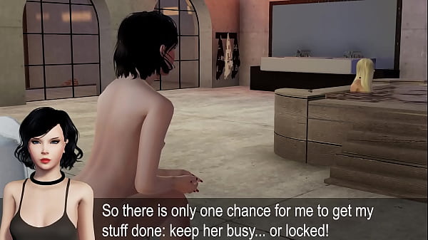 Virtual Sugar Deep Inside Episode 1 - Lesbian scene with Lucya and Kemistry and pool orgy with