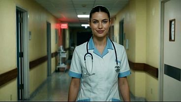 the horny nurse and her two lovers (AI-generated content)