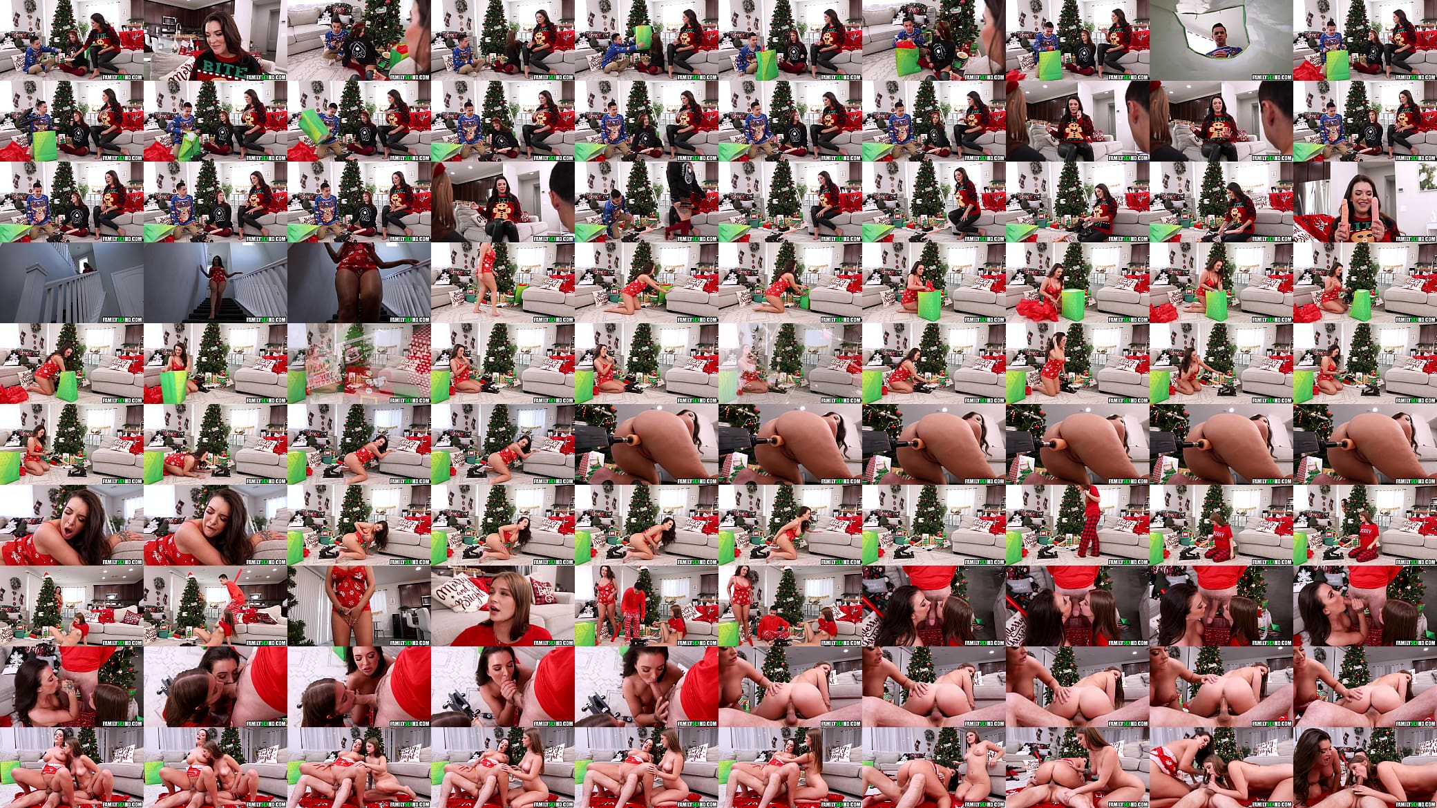 Step family christmas threesome | old &amp; young 预览图