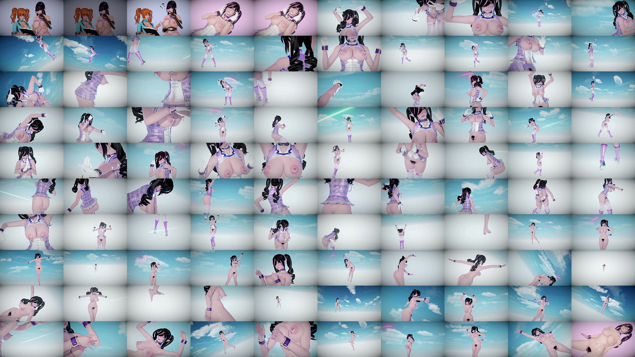 [HS MMD] Deep Blue Town (by PSSS) 预览图