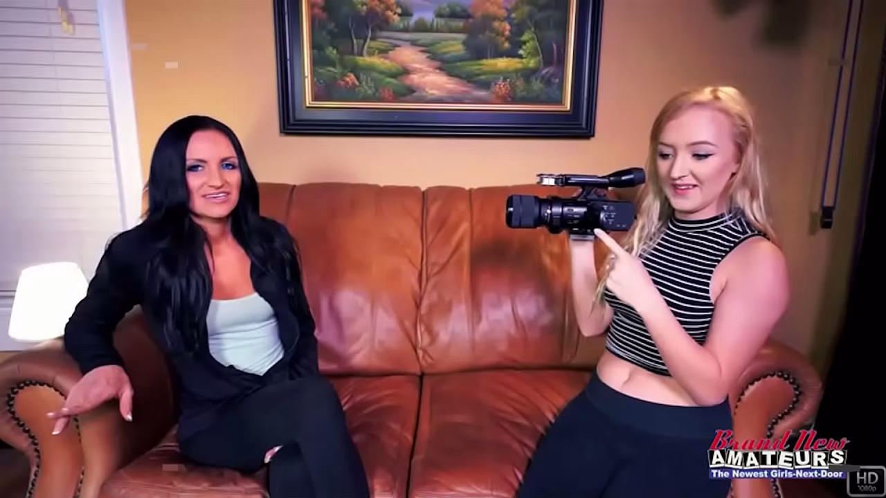 Horny Blonde Alex And Carmen Brunette Coed Duo Twat Play Share Dick!