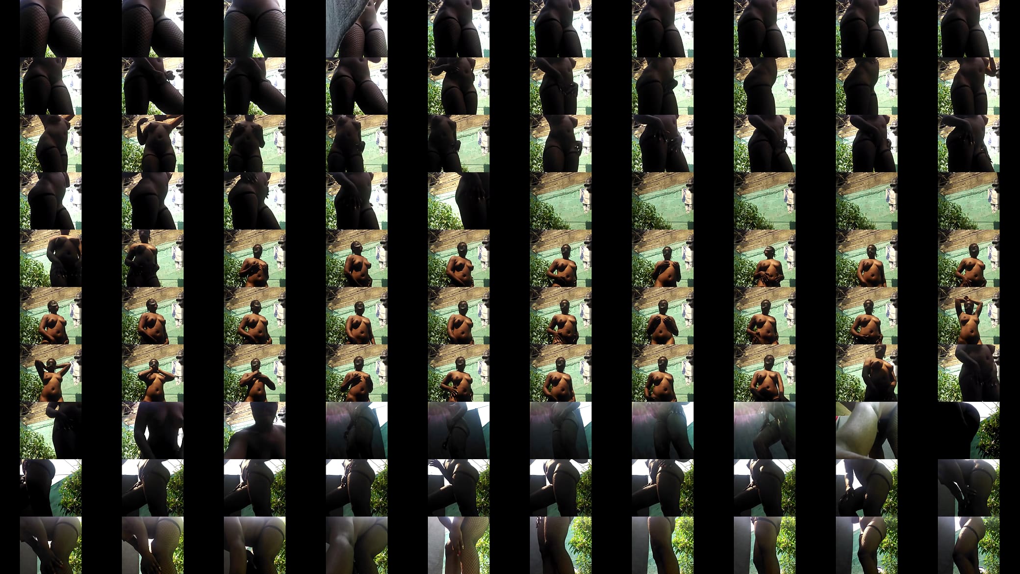 Jamaican woman naked in my garden 预览图