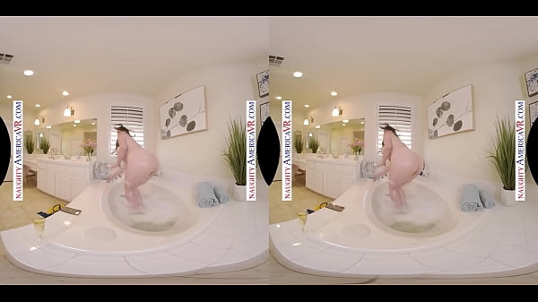 Naughty America - Alyx Star is in your bath tub and she is craving for cock!!