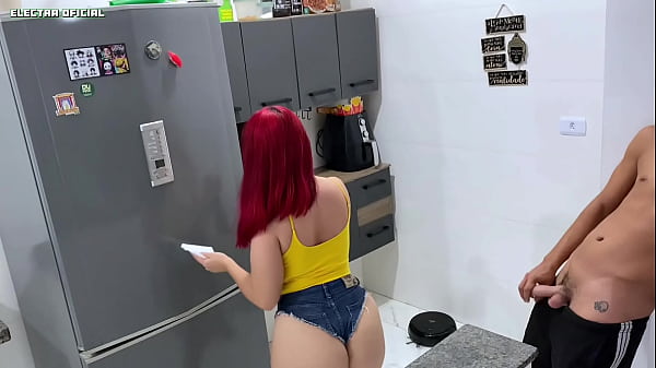 I hired this maid, she is so naughty, I get crazy with lust