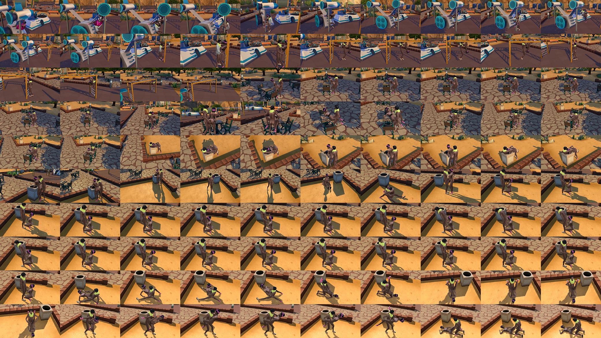 Пасынок не хотел домой и отымел мачеху на каждой поверхности парка 预览图
