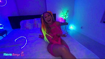 Sexy Essie Gothback Gets A Hard Pounding In The Neon Afterparty!