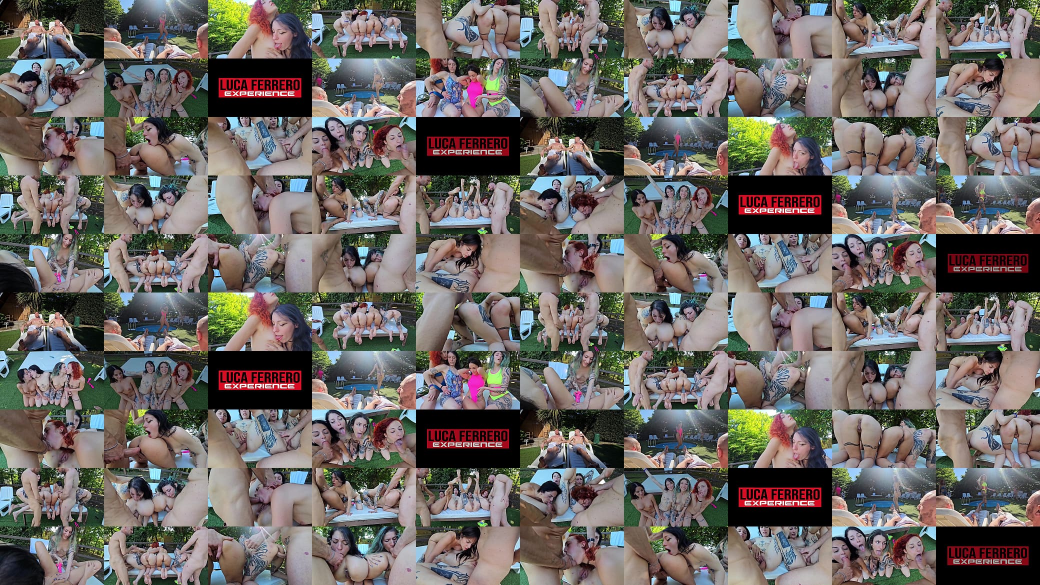 Orgy party at the naturist campsite. 预览图