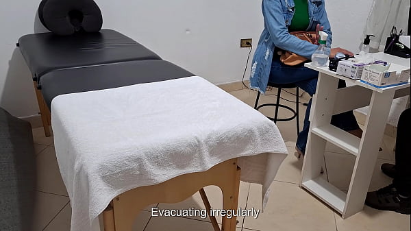 An anal/rectal exam performed by a real doctor.