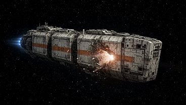 [AI Generated] 24H Sci-Fi - Eeva Strips on C-17 Cargo Ship, Elise PONI STUDIO