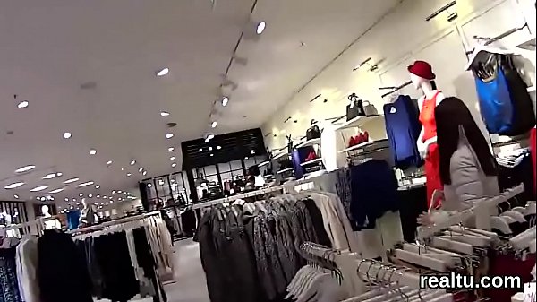 Striking czech teenie gets seduced in the mall and nailed in pov
