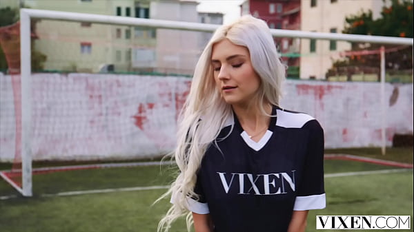 Download Video - VIXEN Fangirl Eva Elfie seduces her favourite soccer star