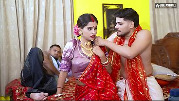 Newly Married Housewife Fucked By two Devar same time ( Hindi Audio )
