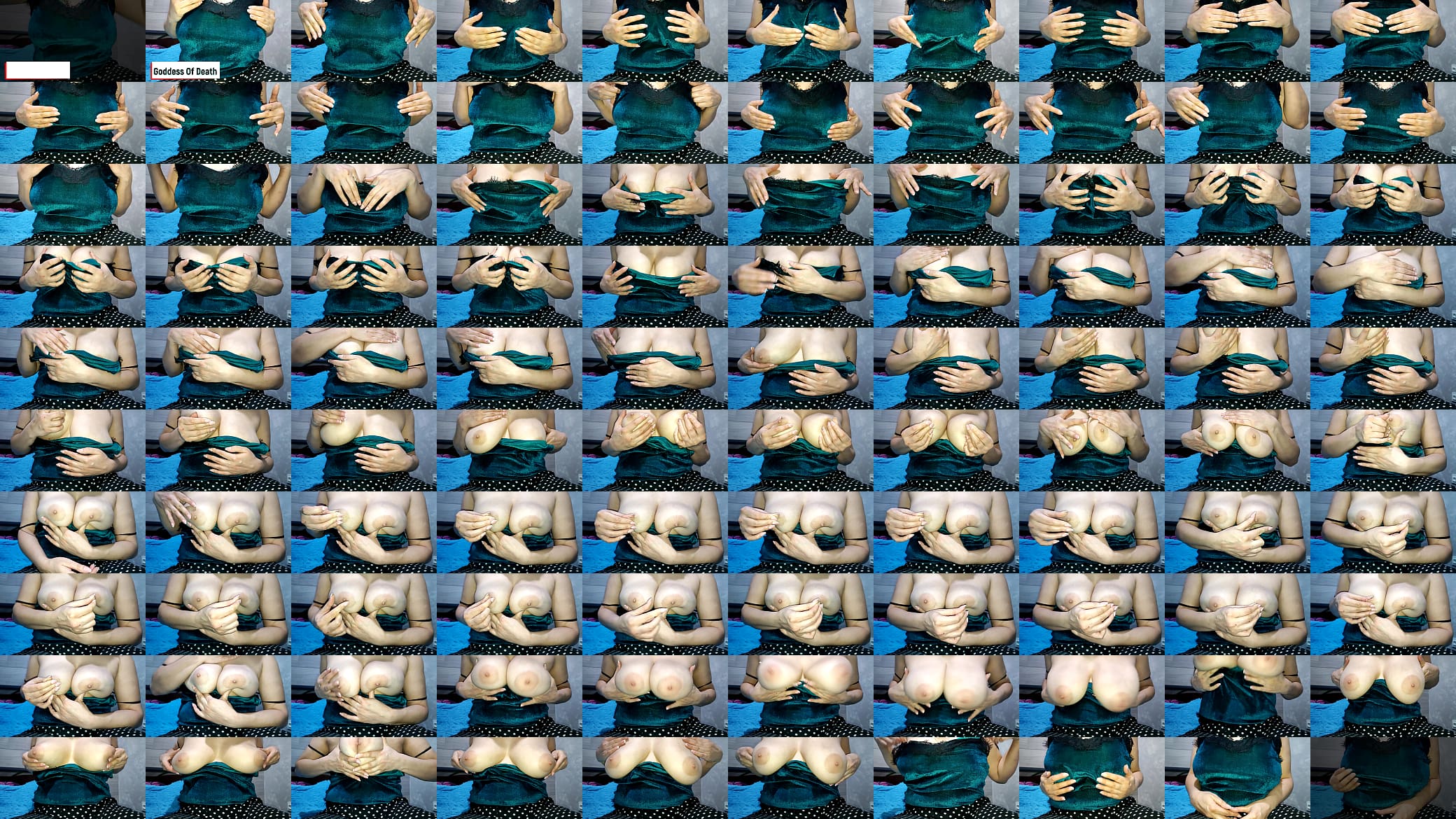 One at home. Playing with big boobs 预览图