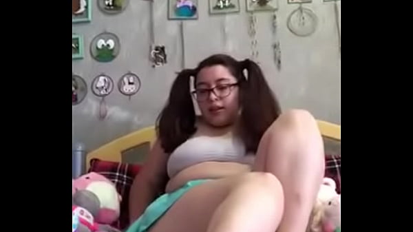 My step sister Mar&iacute;a gets excited masturbating ...