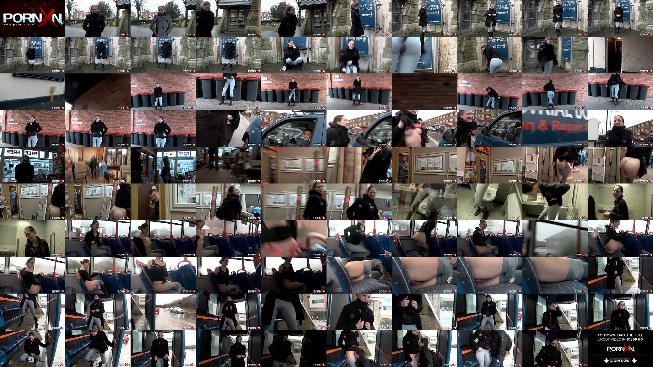 PORNXN Public Pissing in Yoga Pants 预览图