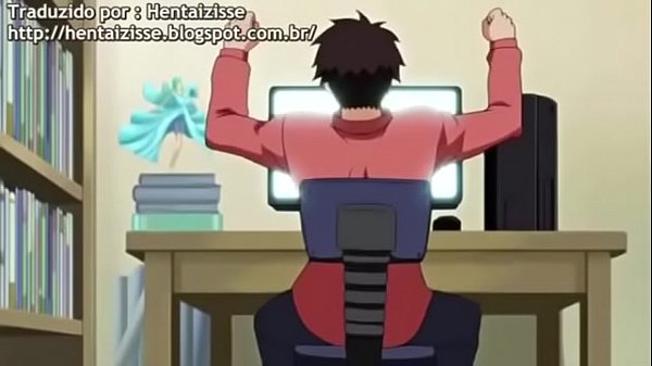 Irm&atilde;zinha de anime linda e fofa  do cara pintudo de anime
