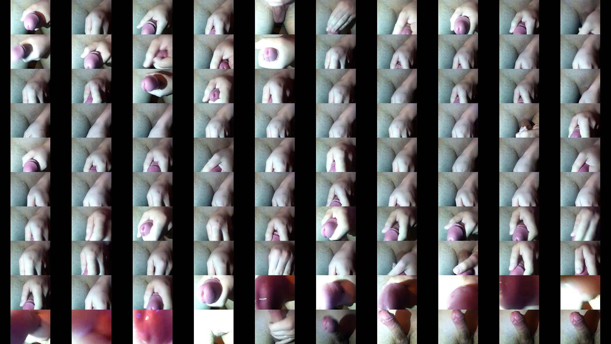 Stroking my Big White Cock to Sexy foot Porn 预览图