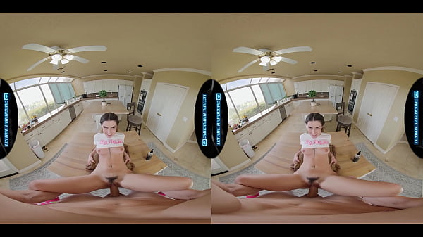 Download Video - You Fuck The Slutty Babysitter Over the Kitchen Counter - Chanel Camryn - LethalHardcoreVR