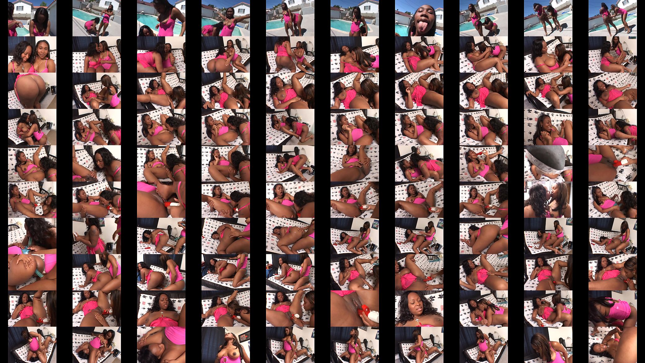 Skyy Black and Nikole Richie enjoy licking each others wet twats 预览图