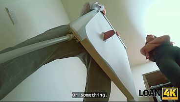 Download Video - LOAN4K&period; Tight pussy was just leaking in this office