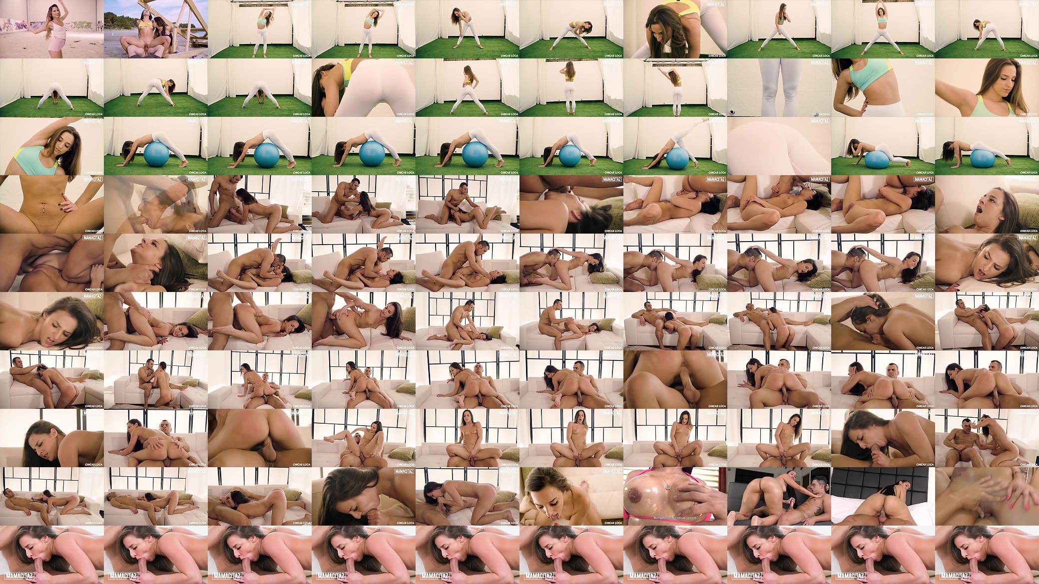 MAMACITAZ - (Amirah Adara, Antonio Ross) - Big Ass Teen Goes From Soft Yoga To Rough Sex With Big Cock 预览图