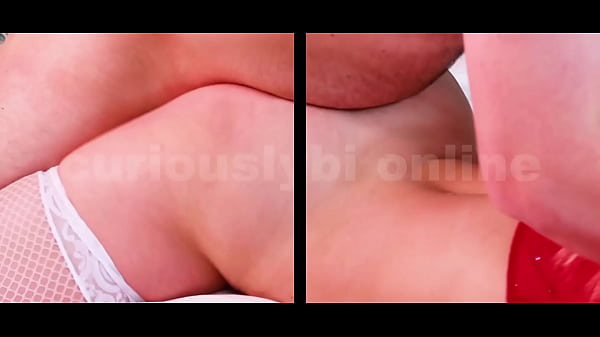 Tr&iacute;o Bisexual Doble Oral &ndash; Jean y Esposo Chupan Juntos al Amante   Tri&aacute;ngulo Oral
