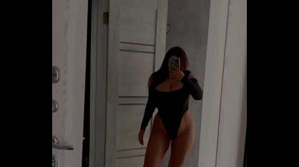 My step sister's huge tits are squeezing my big cock while my parents are not at home