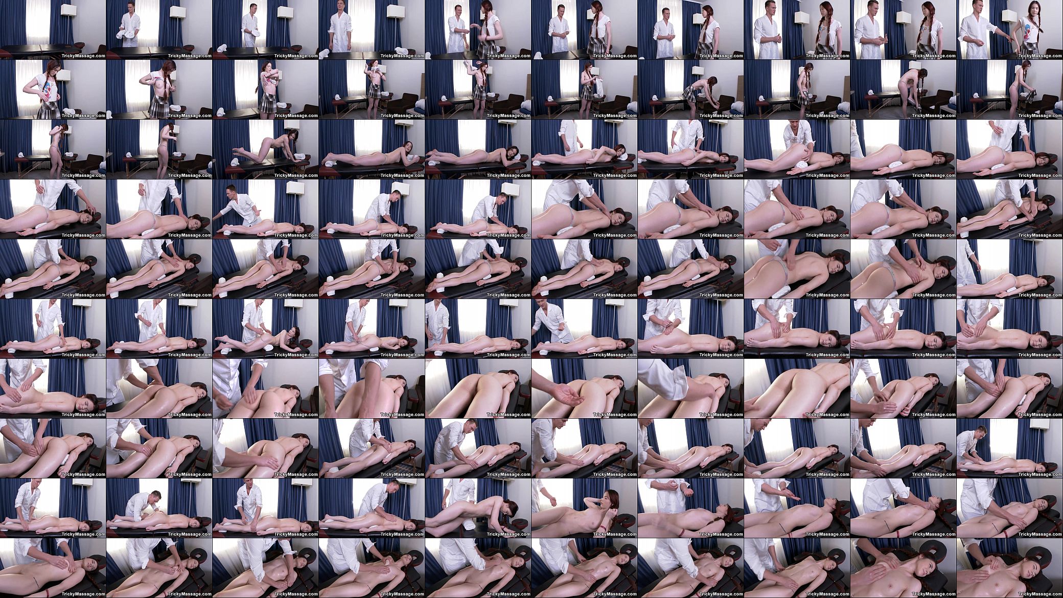MassageTable Porno-Tape Featuring Irresistible Euro Teen 预览图