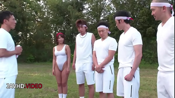 Download Video - Japanese Kinky Group Fuck Outdoors Starring Stunning Sara Saijo