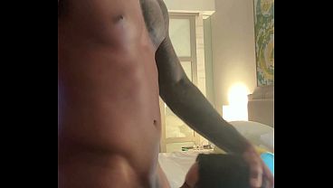 She have a best doggy sex with the hotel cleaner