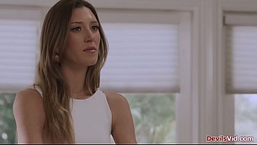 Small tits brunette agrees to have sex to avoid getting sued