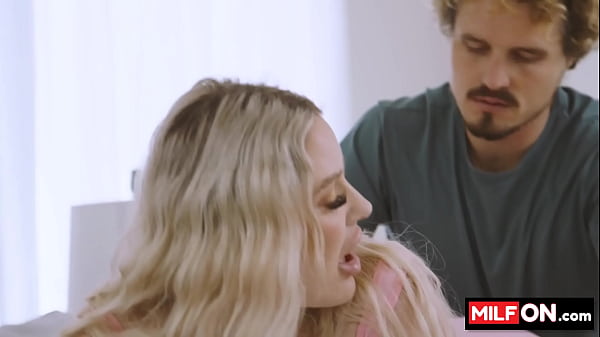 Download Video - Busty blonde seduces partner with her amazing natural big boobs - Jenna Starr&comma; Robby Echo