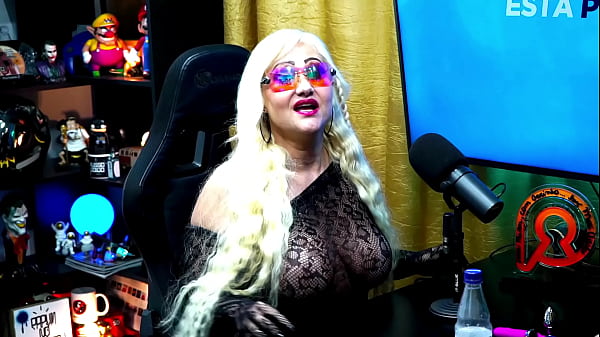 Ruan placed a vibrator on the hot milf's chest, she moaned deliciously! - Andressa Sanchez - Podcast PáPum no Barraco! Complete on Sheer/RED