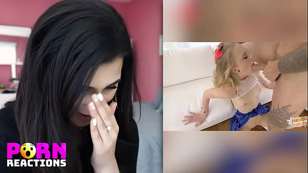 Porn Reactions: 18-Year-Old Isabel Watches Porn for the First Time (Real Reaction)