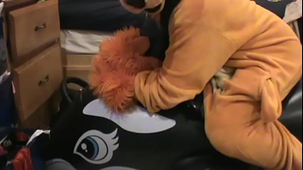 Inflatable whale fun