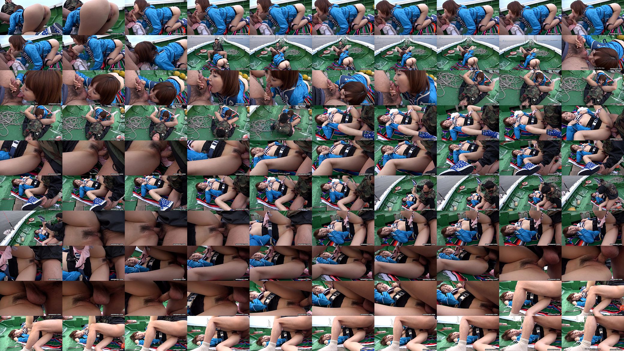 Japanese teen, Nonoka Kaede got fucked in the boat, uncensored 预览图
