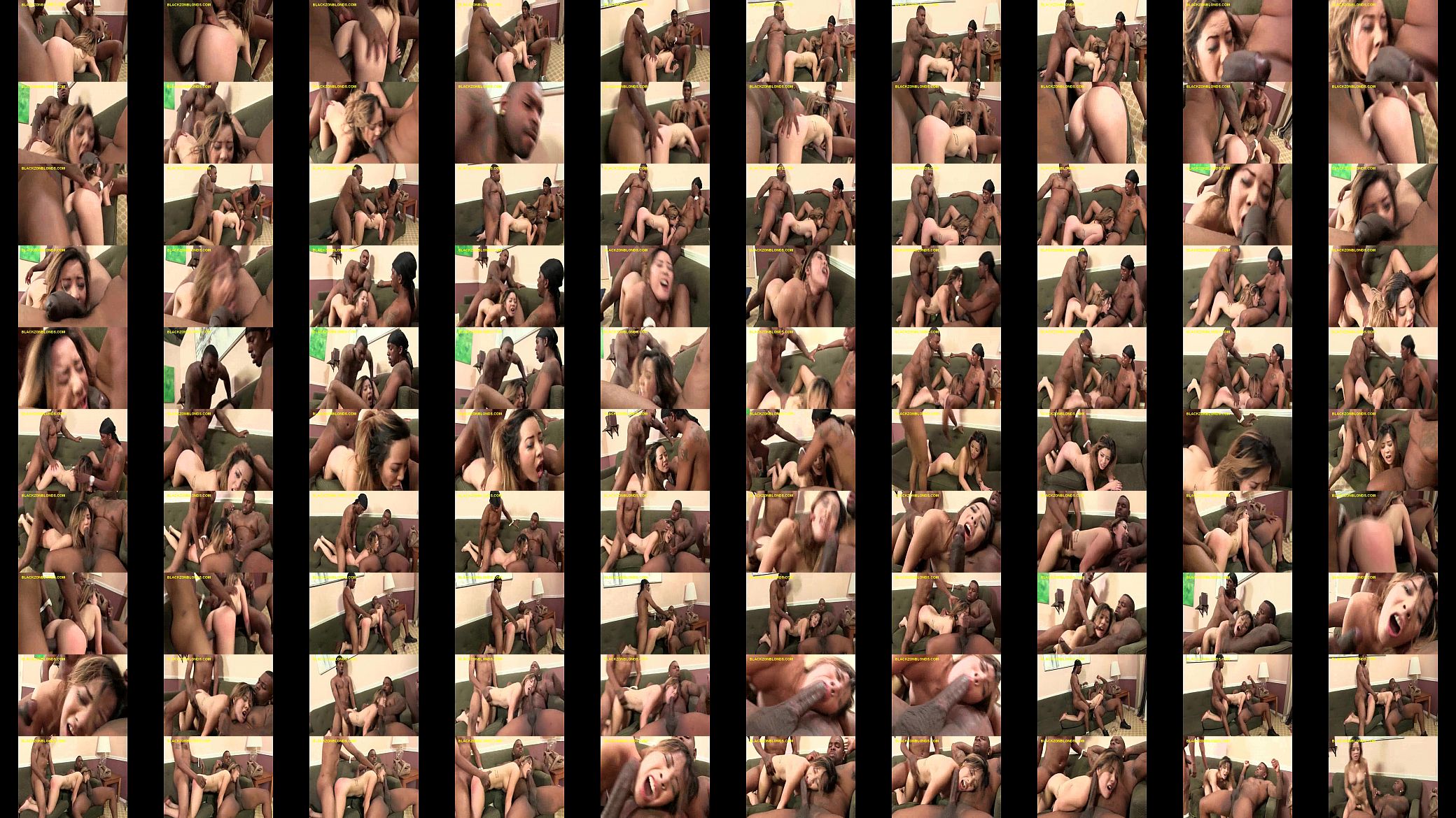 Black Cock in Every Hole of Brunette 预览图