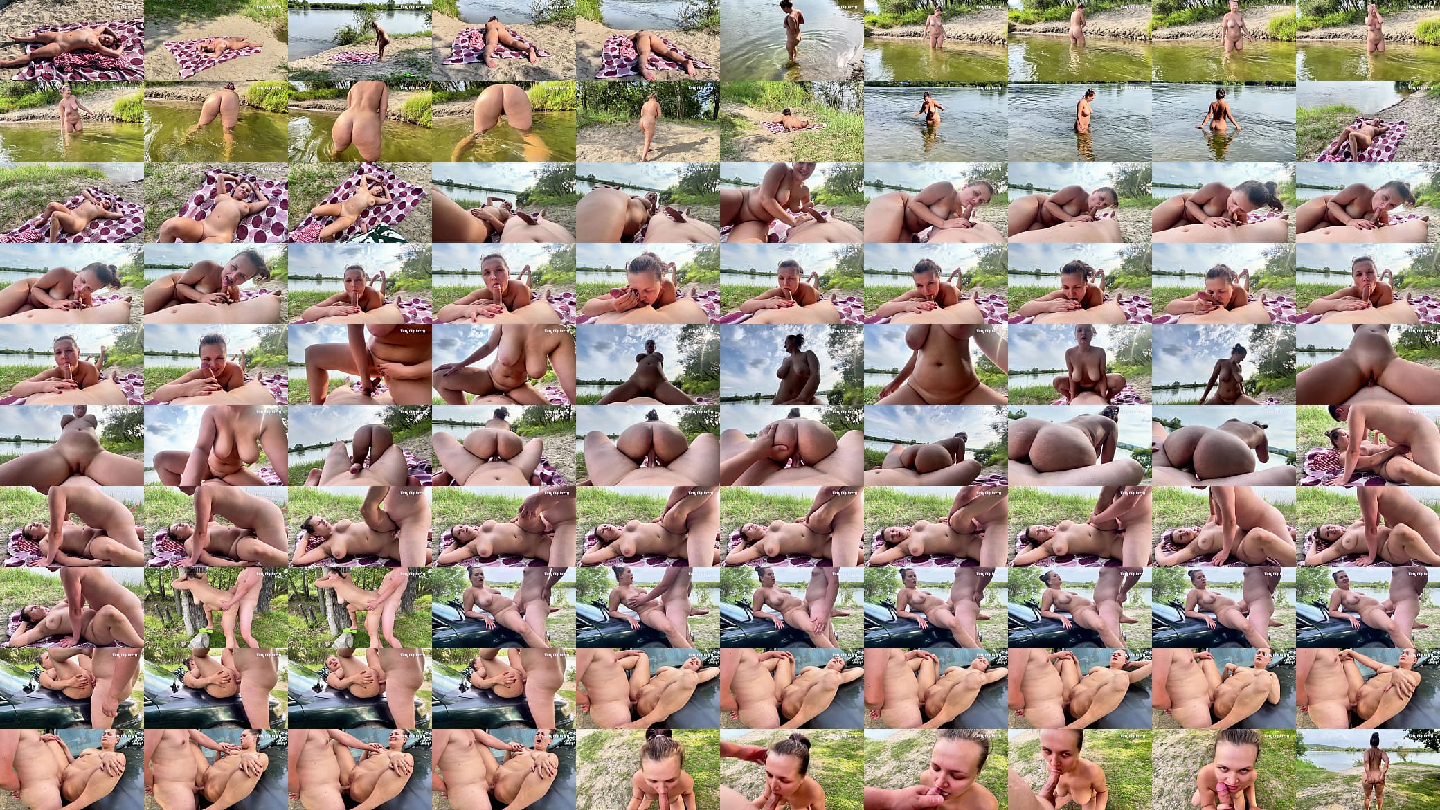 Stepmom came to the beach without a swimsuit and it led to anal sex 预览图