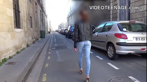 Download Video - skinny brunette teen does her first porn casting