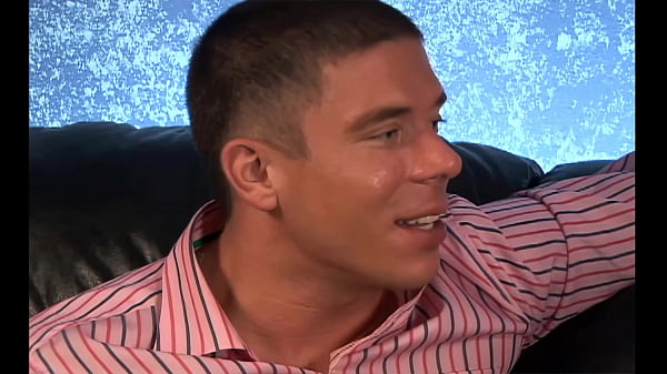 Pretty Blonde Gives Him Head and Rides Him on the Couch