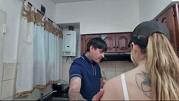 Limonproducciones7 - Food delivery ends in a wild anal session while my friend is away