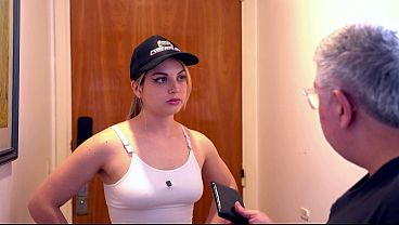Download Video - Food delivery ends in a wild anal session while my friend is away