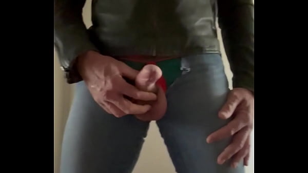 Jeans ass hand job