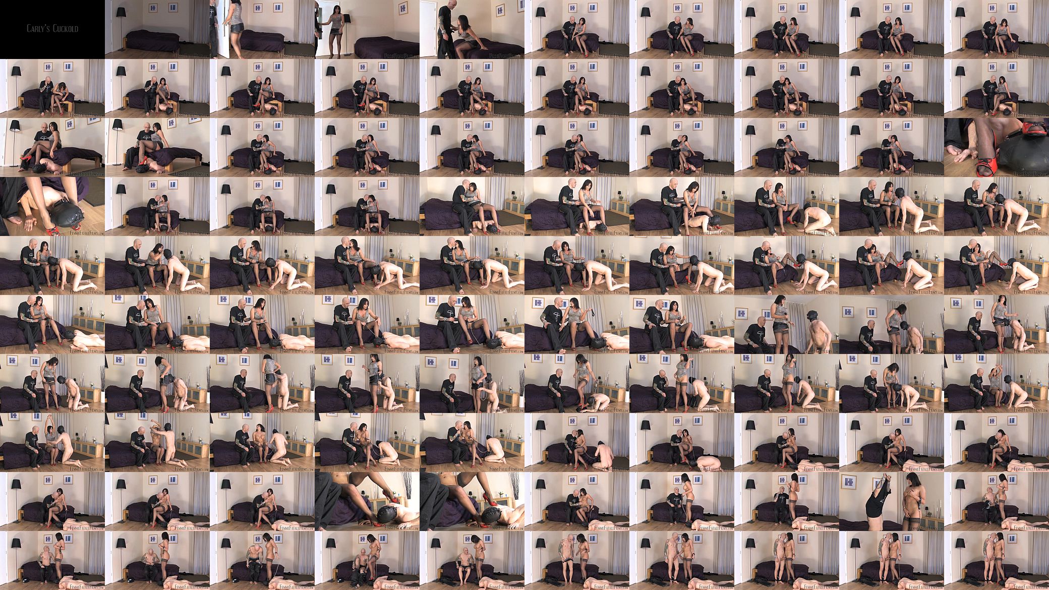 Carly&#039;s Cuckold part1 - Mistress Carly - FemmeFataleFilms - FemDom Sex 预览图