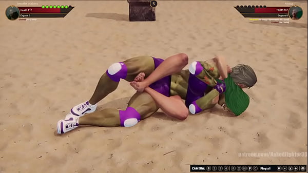 Jennifer Walters VS Alyssa (Naked Fighter 3D)
