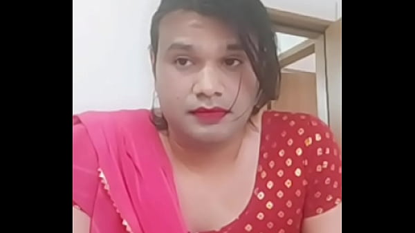 Videocall to a crossdresser indian by her fans