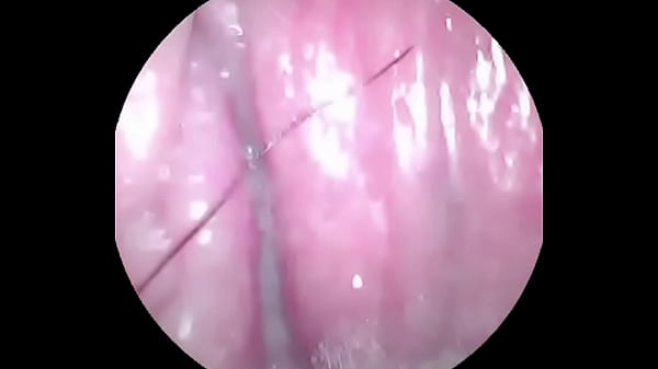 Camera inside my creamy juicy pussy